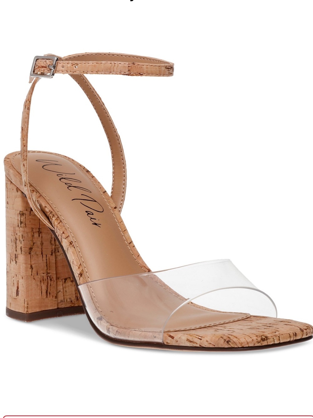NWT Wild Pair Nataliah Two-Piece Dress Sandals, Created for Macy's